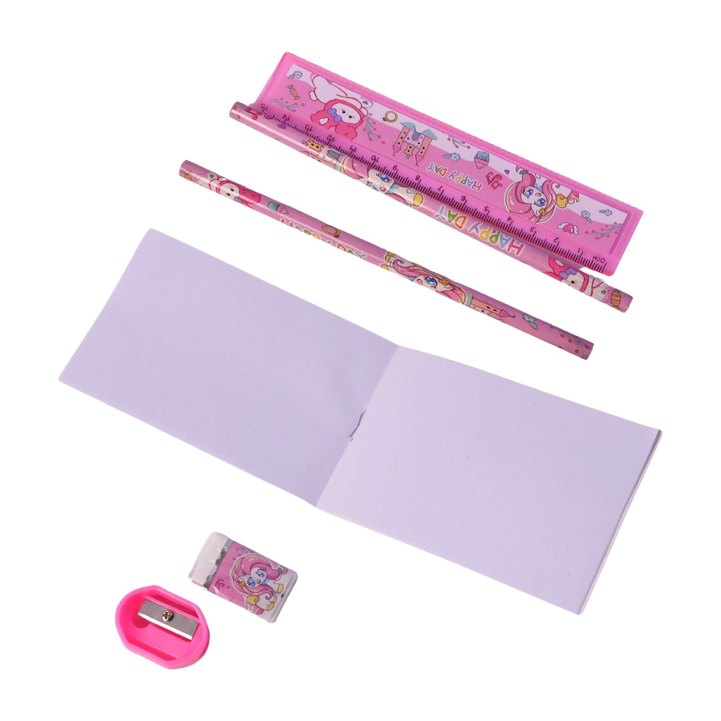 colorful stationery gift set