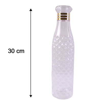  plastic water bottles for drinking and storage