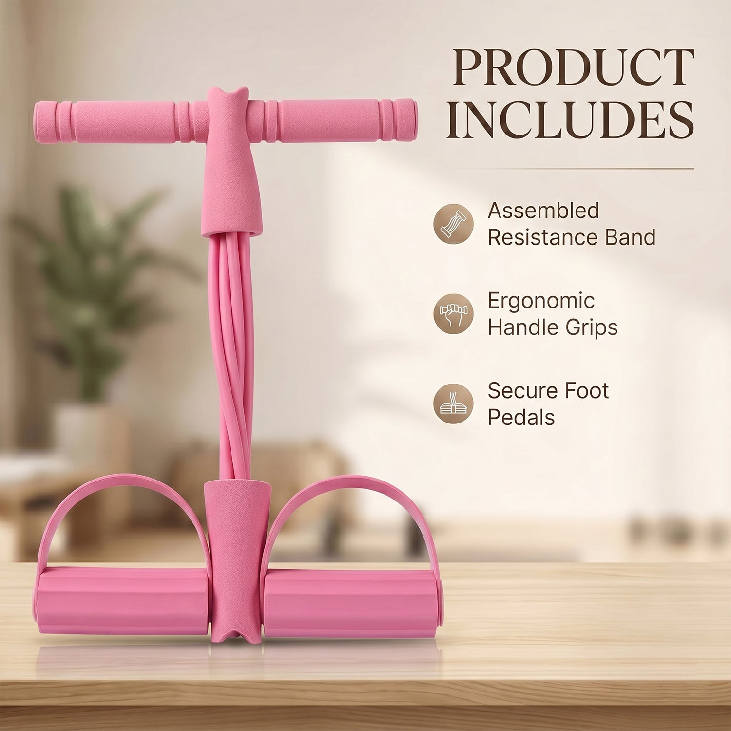 Foot Pedal Pull Rope