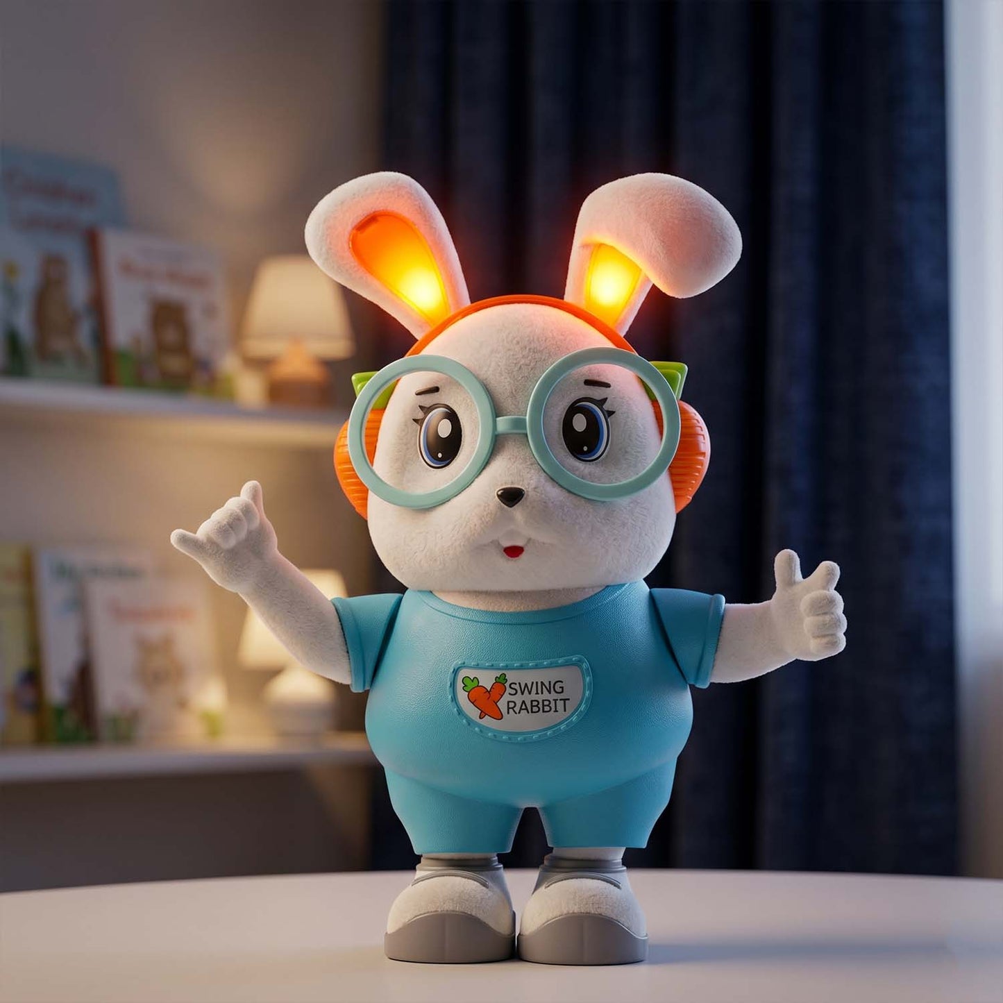 kids dancing rabbit toy gift