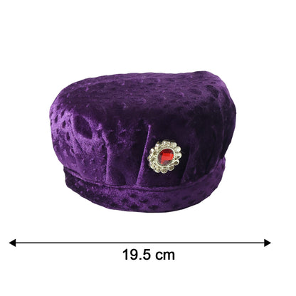 Premium Traditional Style Soft Velvet Cap (1 Pc)