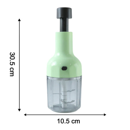 Manual Push Vegetable Chopper 1100 ML Approx