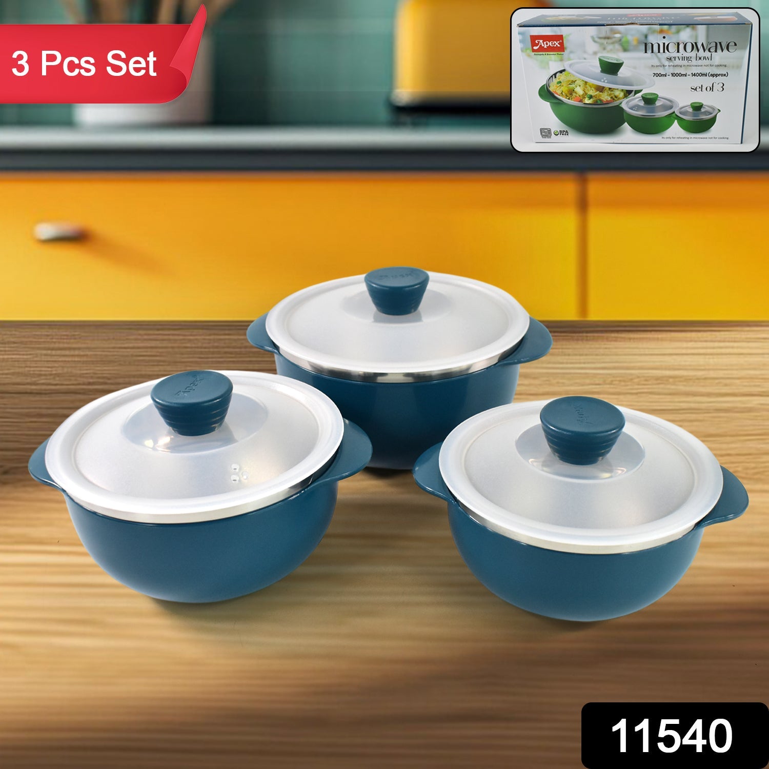 Apex Heat Guard Serving Trio