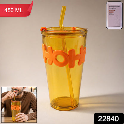 HOHO style glass drinking tumbler