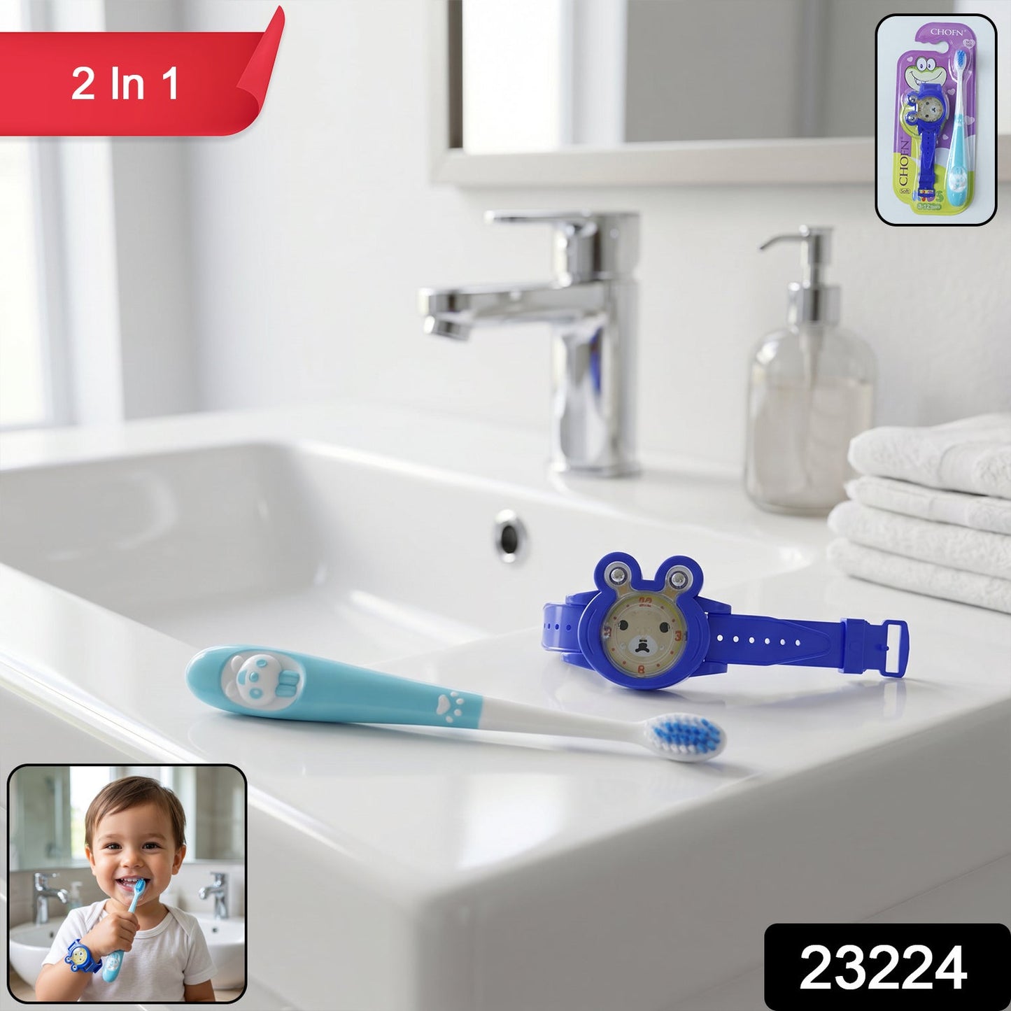 cartoon toothbrush oral care toy