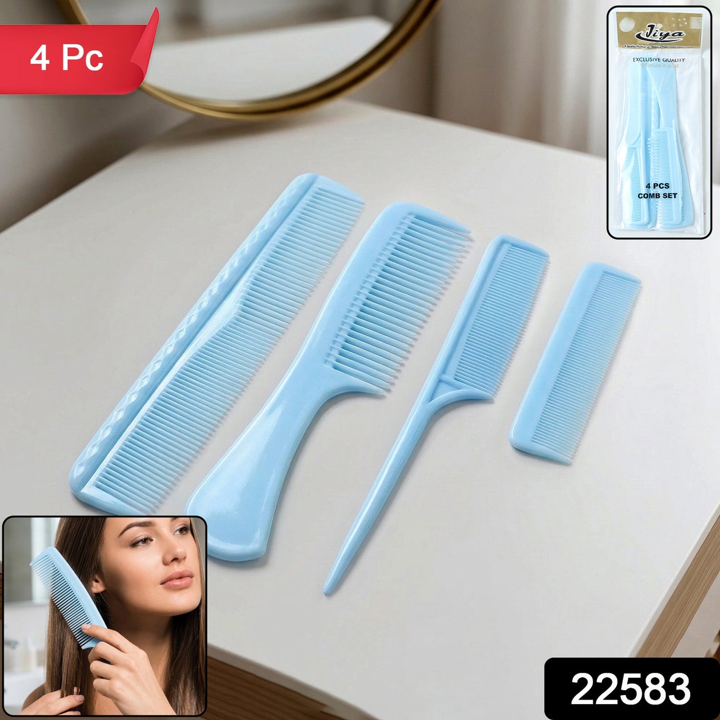 hair styling comb set