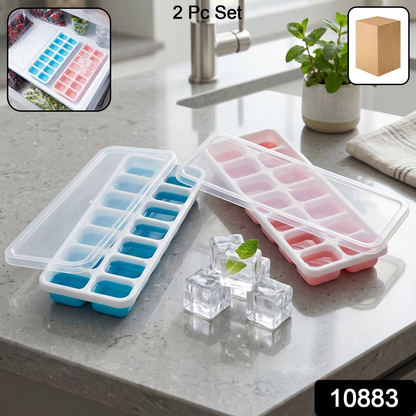 Ice Cube Tray Set