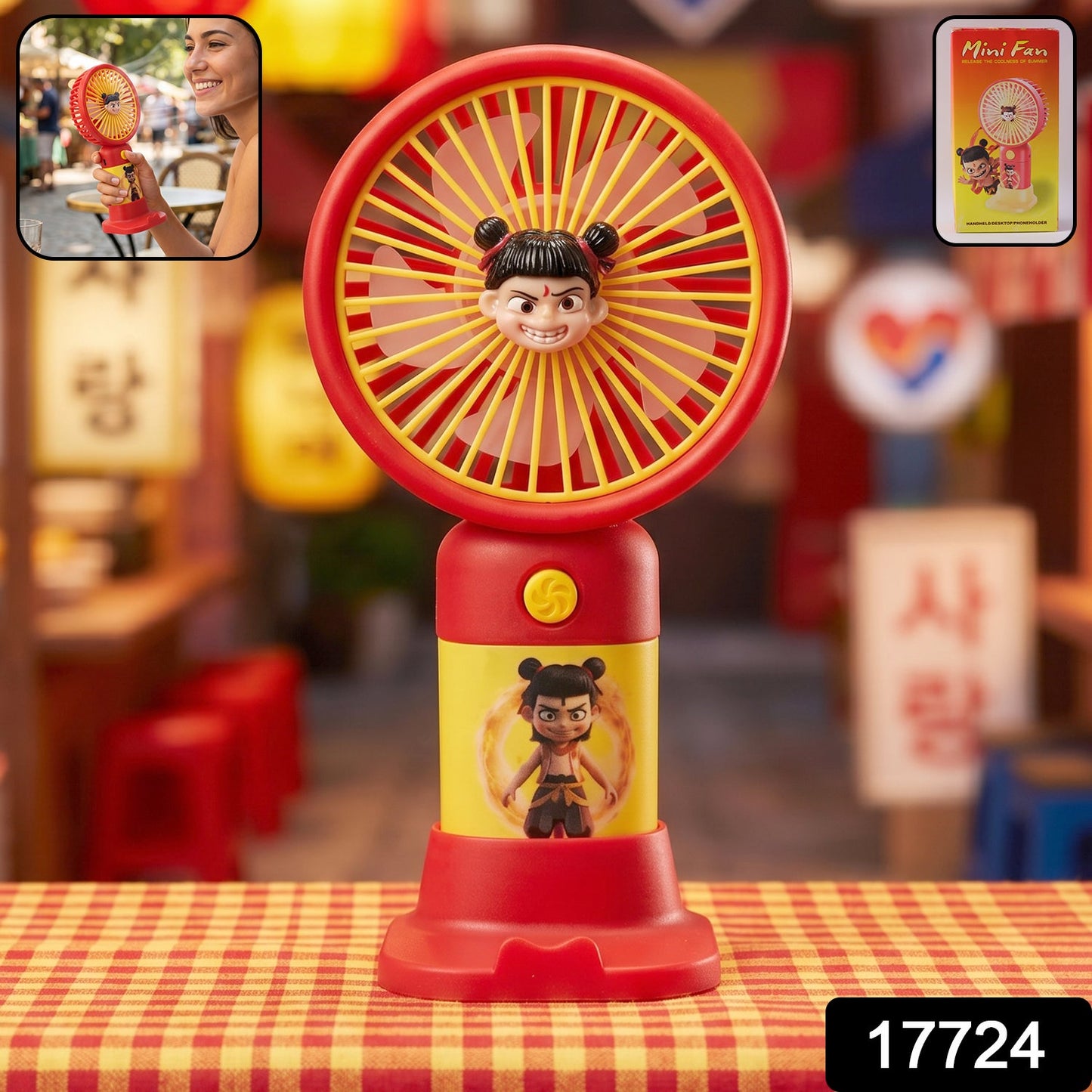 handheld personal cooling fan