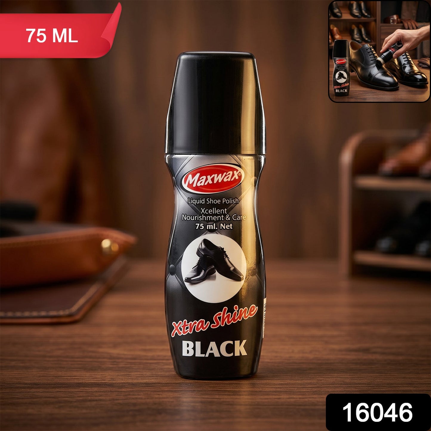 maxwax black shoe polish