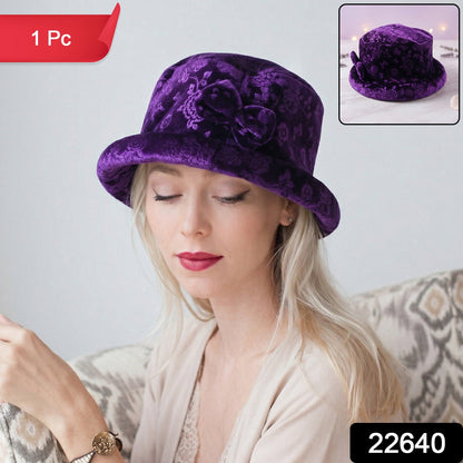 Velvet Bucket Hat