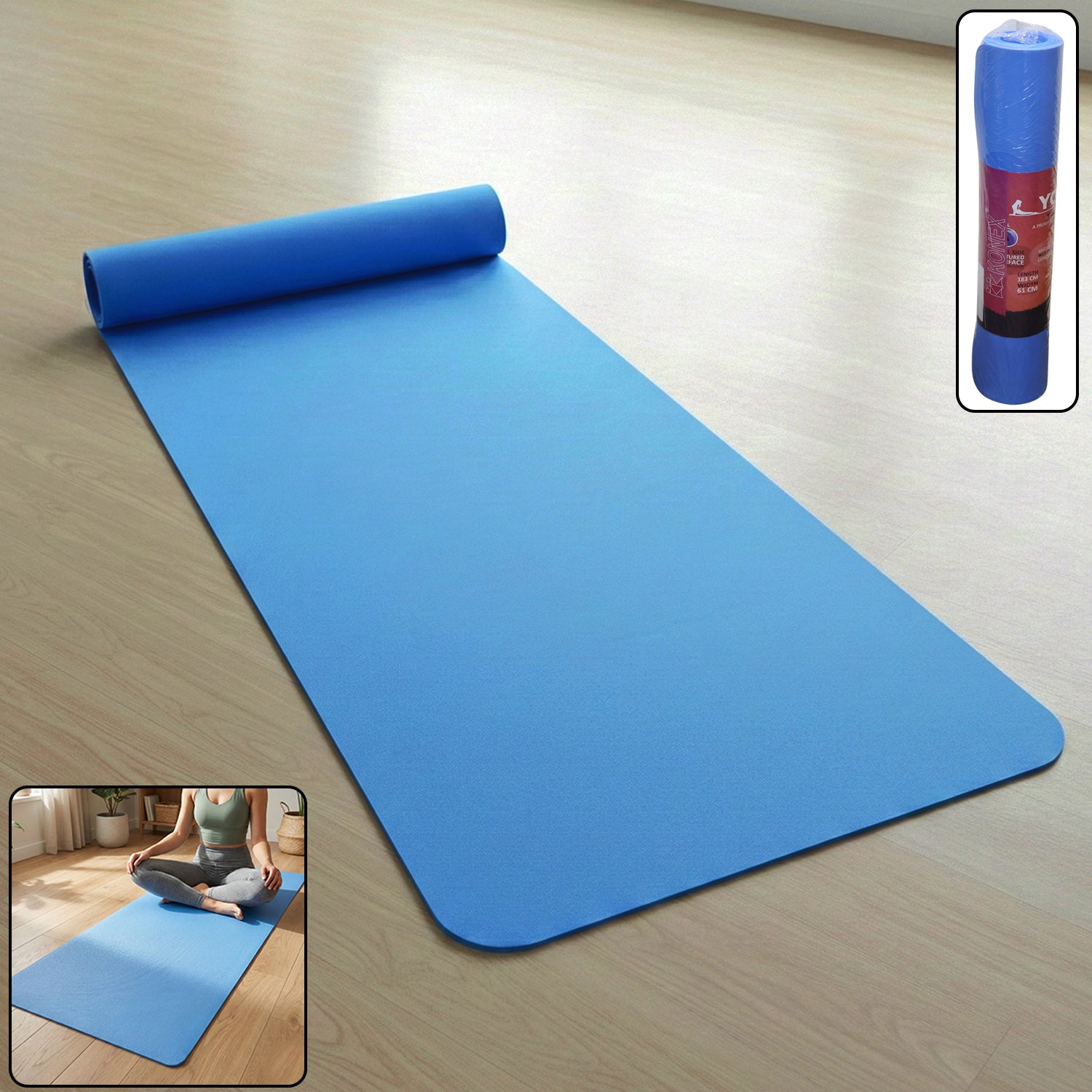 Non slip yoga mat